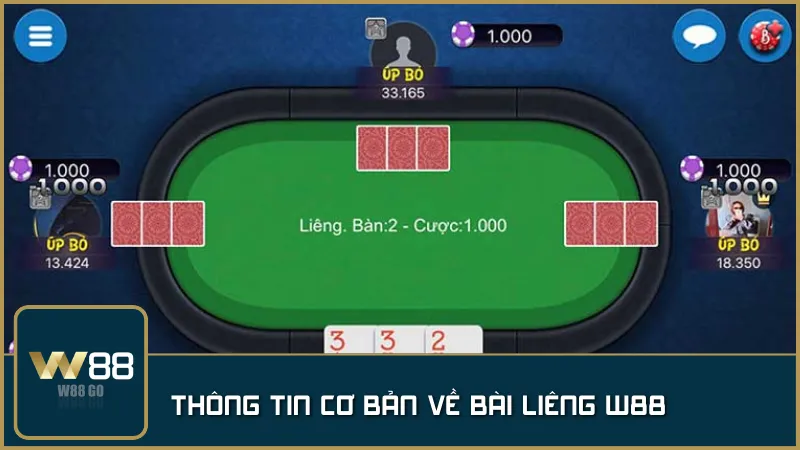 Về game bài Liêng W88