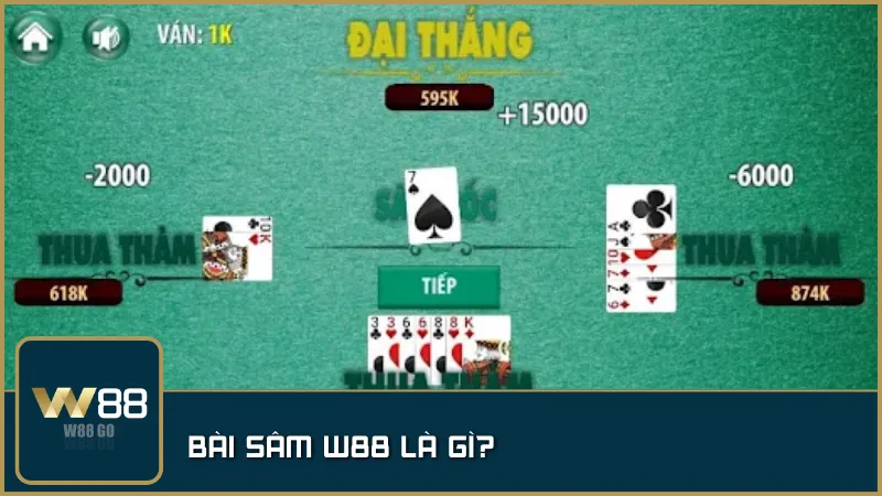 Bài Sâm tại W88 – game bài truyền thống Việt được nâng tầm với giao diện hiện đại, luật chơi chuẩn và trải nghiệm mượt mà trên mọi nền tảng.