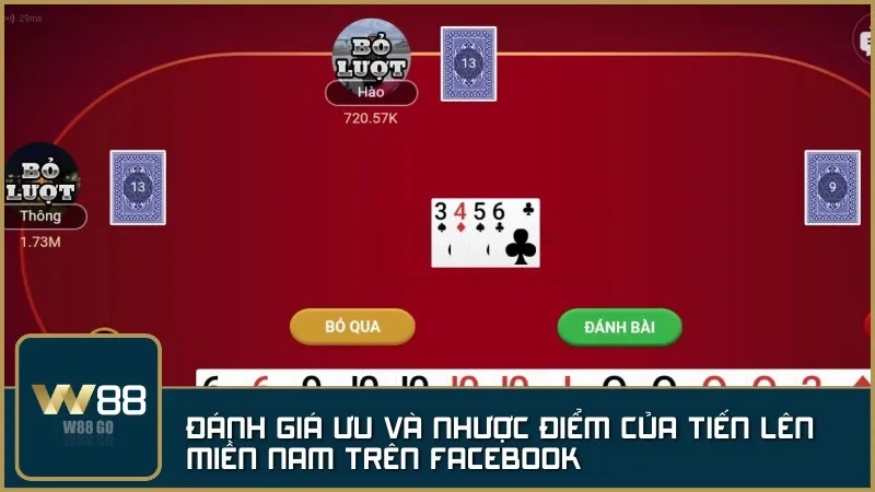 Đánh giá ưu và nhược điểm của Tiến Lên Miền Nam trên Facebook